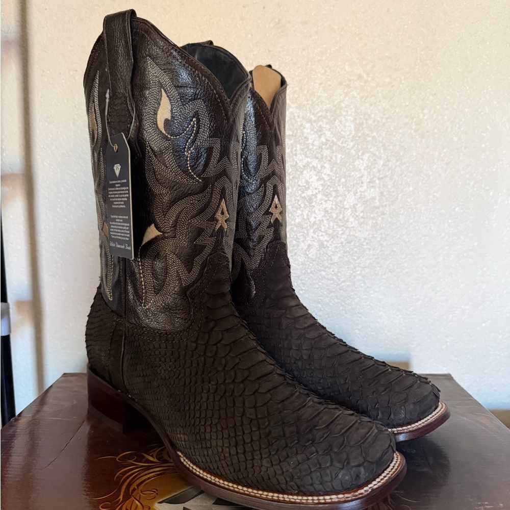 Men's Exotic Leather Western Boots